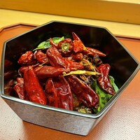 美会 - ③オコゼのスパイス唐揚げ