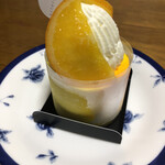 アステリスク - ソレイユ　柑橘系のケーキですが不思議なお味　ぜひお試しを