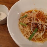 ラーメン ロケットキッチン - 料理写真:汁なし担々麺(ミニラ付)♪