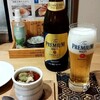 Katari yan - お通しと瓶ビール