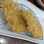 食事処 ときわ - 花雪あじフライ　380円