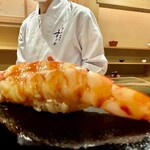 日本橋蛎殻町 すぎた - 2023.8.  車海老