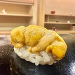 日本橋蛎殻町 すぎた - 2023.8.  赤海胆