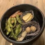 野菜肉巻き串 ぐるり - 