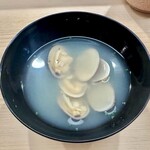 日本橋蛎殻町 すぎた - 2023.8.  浅蜊の潮汁