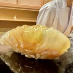 日本橋蛎殻町 すぎた - 2023.8.  鮃昆布〆