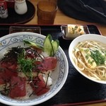 Mioshokudou - 日替わり定食「づけまぐろ丼」