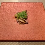 エクアトゥール - 和牛のつぶ貝はさみ焼き