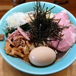 RYOKUSAI - 特肉冷やしシャモ中華そば 1,300円