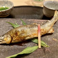 新ばし 星野 - 鮎の塩焼き