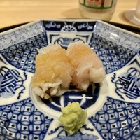 新ばし 星野 - 鱧の焼き霜造り