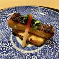 新ばし 星野 - 桜鱒 漬け焼き