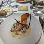 フランス料理研究室 アンフィクレス - ❸ オマール バニーュ（オマールエビのバニラソース）