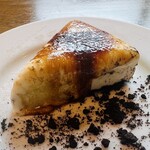 Grilled rare cheesecake