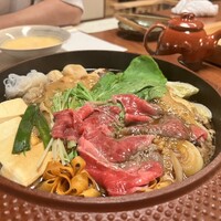 北新地しゃぶしゃぶすき焼き きらく - 