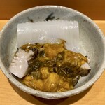 小笹寿し - 鮑肝和え