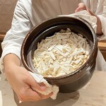 銀座 しのはら - 松茸ご飯