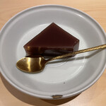 銀座 しのはら - 能登大納言の水羊羹