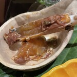 銀座 しのはら - 渡り蟹のブランデー醤油漬け　絶品でした