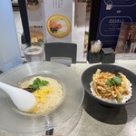 そうめん そそそ - ぶっかけそうめん(冷)に、かき揚げご飯