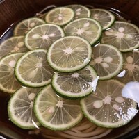 蕎麦おさめ - すだちそば