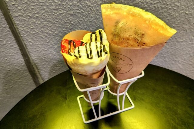 □【期間限定】くまさんチョコクレープ 650円他』by い～ちん : URU-ZU