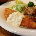 すりーえいと居酒屋 - 魚フライ