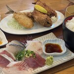 平塚漁港の食堂 - 
