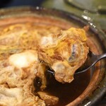 とん唐てん - 味噌煮込み親子丼