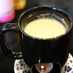 とん唐てん - 味噌煮込み親子丼(チーズ)