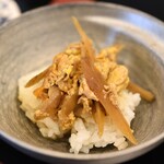 とん唐てん - 味噌煮込み親子丼