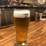 Unagi To Yakitori Tsunekichi - 生ビール