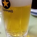 鯉とうなぎのまるます家 - 生ビール