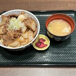 和洋ダイニング九楽 - 牛カルビスタミナ丼 並、1,078円