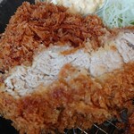 Tonkatsu Kagurazaka Sakura - ひれかつ断面