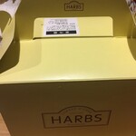 ハーブス - "HARBSケーキ箱"