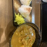 Kiryuuan - いいﾄﾛﾐのついた和風ｶﾚｰで御座いﾏｼﾃ、辛みの角がない円やかなお出汁ﾅﾉﾃﾞｽ♡それでいて、しっかりとお腹をｼｬｷｯ！とさせてｸﾚﾏｼﾀ♡