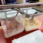 ラーメン もっけだの - 卓上アイテム