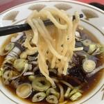 ラーメン もっけだの - 『つけ中華(あっさり)+味玉』の麺×つけ汁