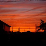 ろーいん - 2013.10.4 夕焼けがキレイ～