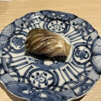 麻布十番 鮨 無銘 - カマスの塩焼き