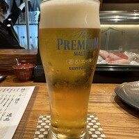 おやじ最後の握り 心斎橋店 - 生ビール