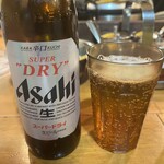 Po-Ku Bindaru Taberu Fuku Daitouryou - ビールは２種からスーパードライをチョイス