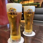 萬珍樓點心舗 - 朝からビール