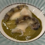 Tsukiji Sushi Omakase - 煮アワビと肝ソース