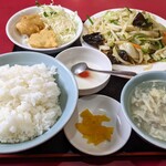 Chuugoku Ryouripimpinkou - レバ野菜（Ｂランチ）