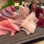 2013.10大トロ、カツオ、ハマチ、イカ、ホタテ