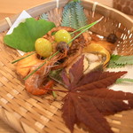 ふきよせ は秋を感じます。