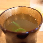 三友居 - 子持ち鮎のお吸い物