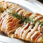 恵比寿カドヤ - とんぺい焼(豚肉とキャベツと卵のハーモニー！)